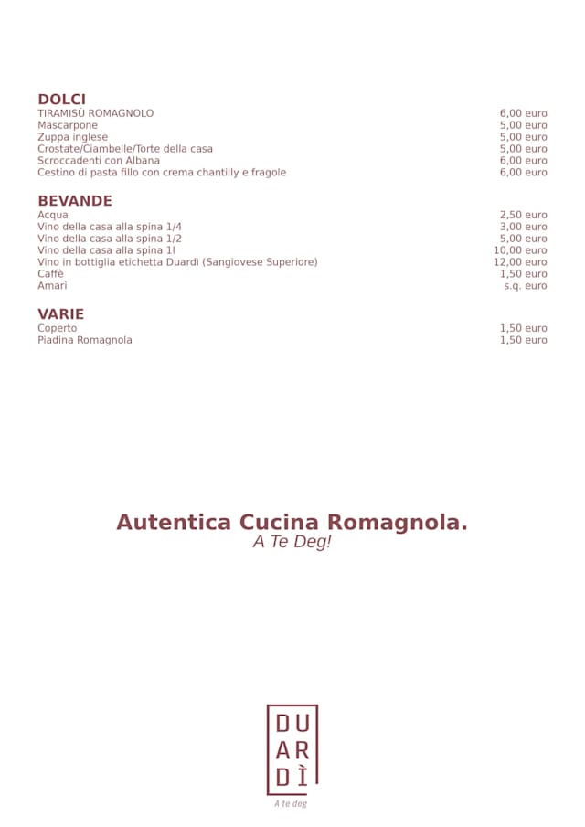 PDF Menu page 2
