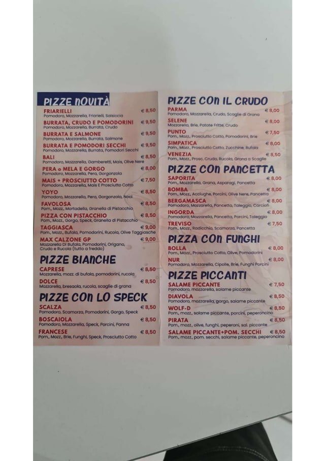 PDF Menu page 2