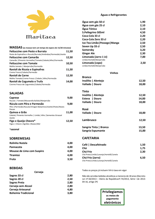 PDF Menu page 2