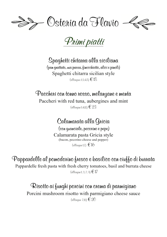 PDF Menu page 2