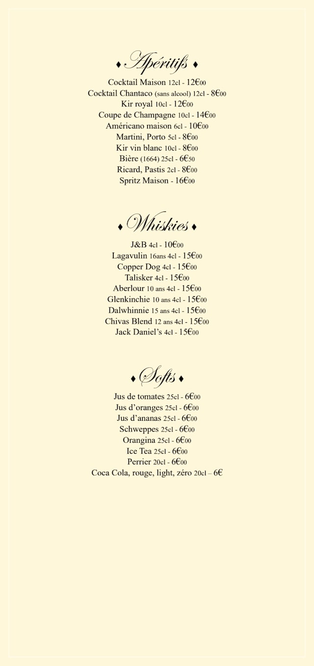 PDF Menu page 2