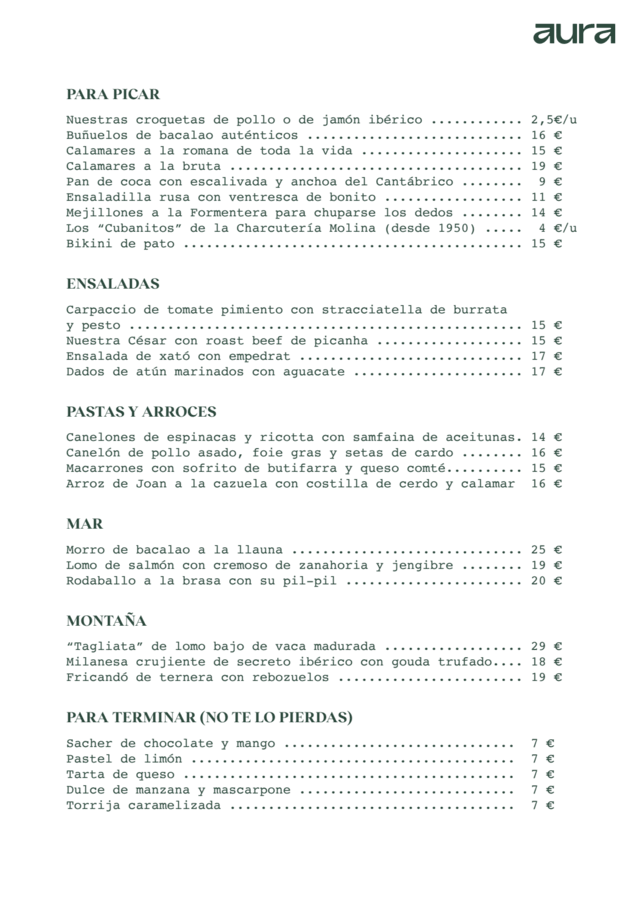 PDF Menu page 2