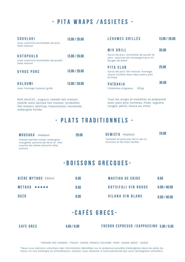 PDF Menu page 2