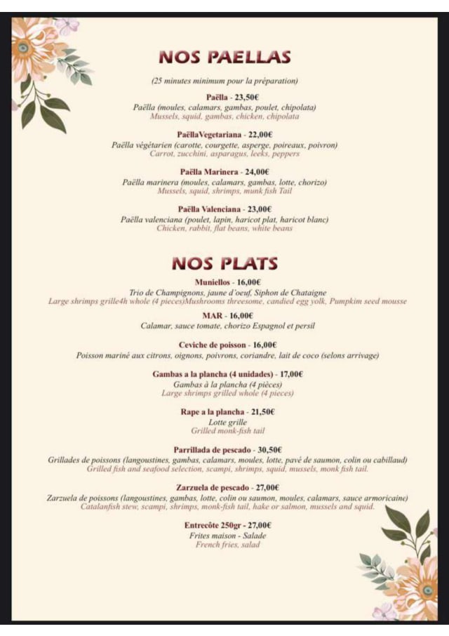 PDF Menu page 2