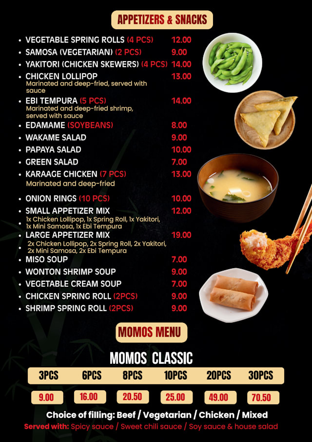 PDF Menu page 2