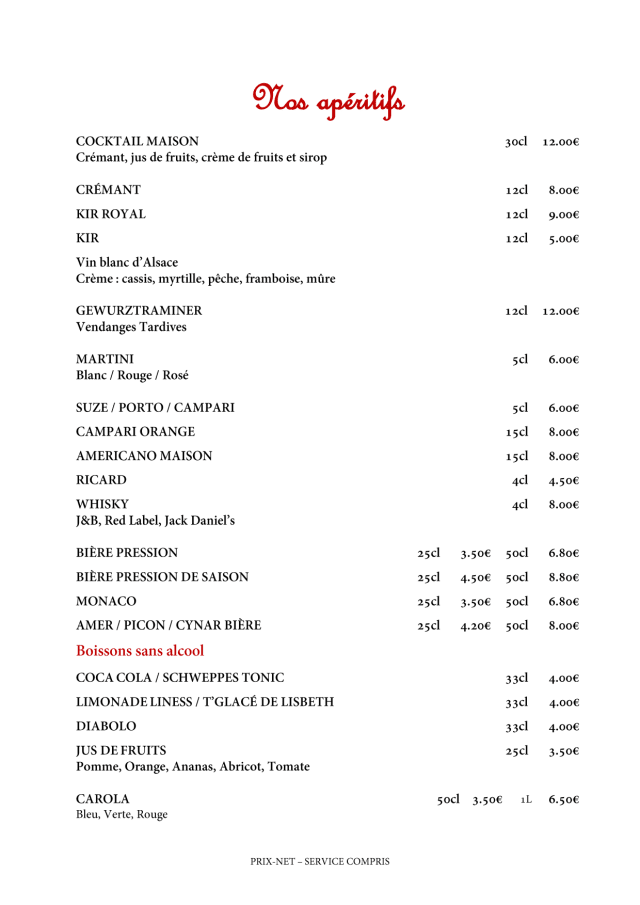 PDF Menu page 2