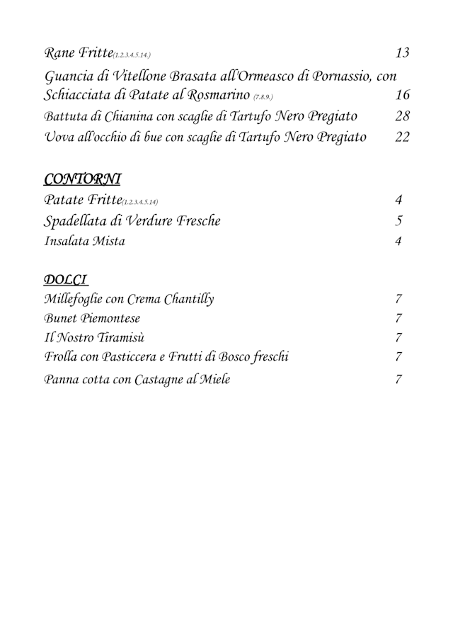 PDF Menu page 2