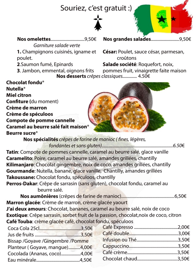 PDF Menu page 2
