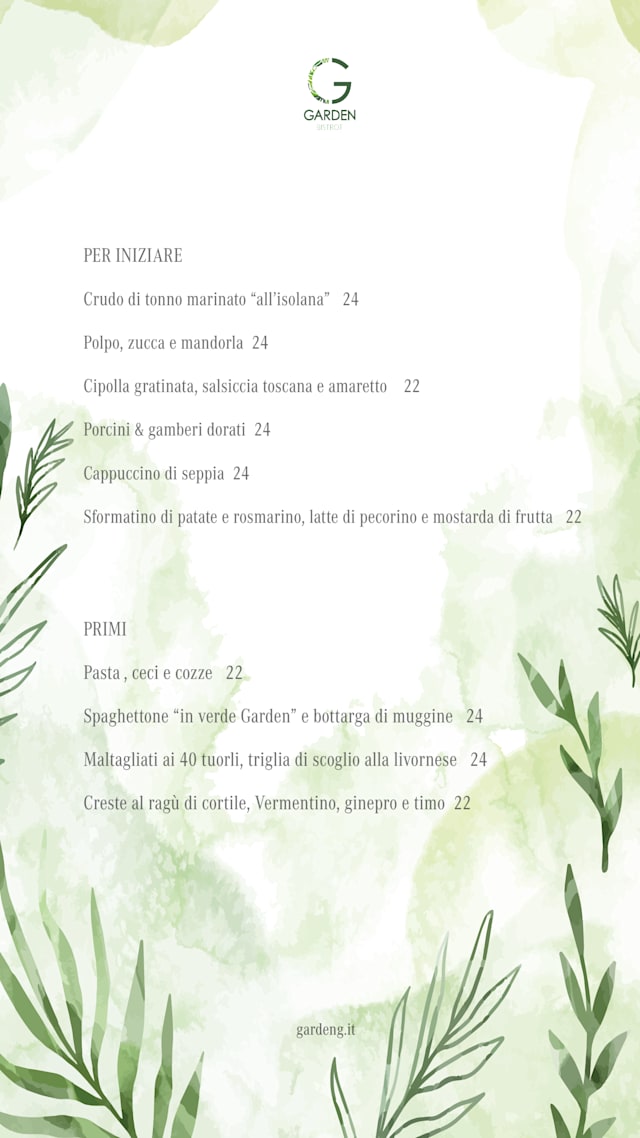 PDF Menu page 2