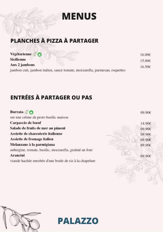 PDF Menu page 2