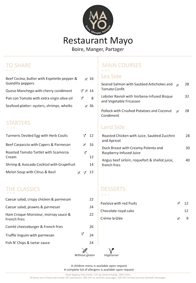 PDF Menu page 2