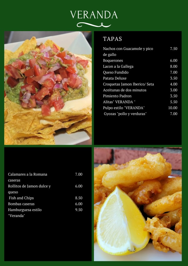 PDF Menu page 2