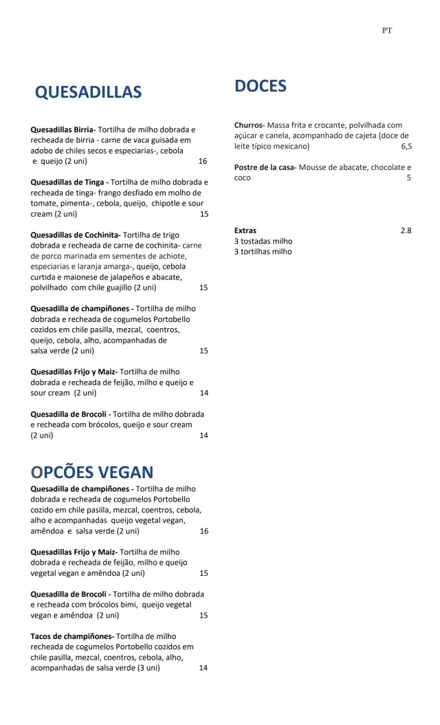 PDF Menu page 2