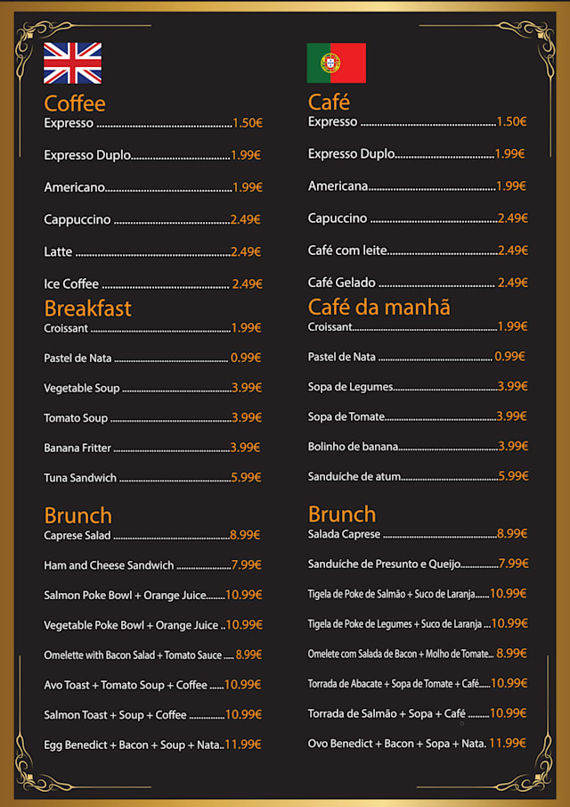 PDF Menu page 2