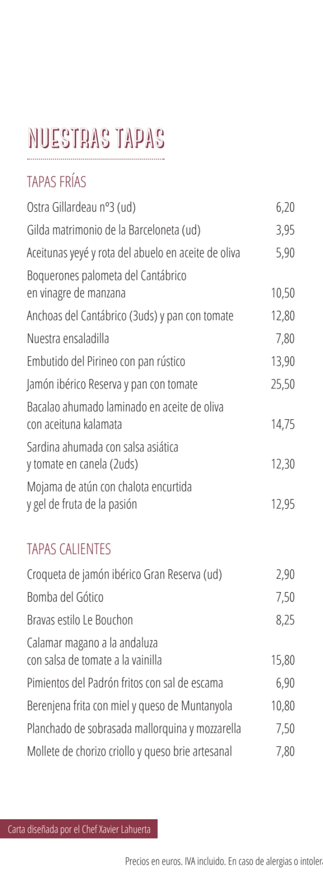 PDF Menu page 2