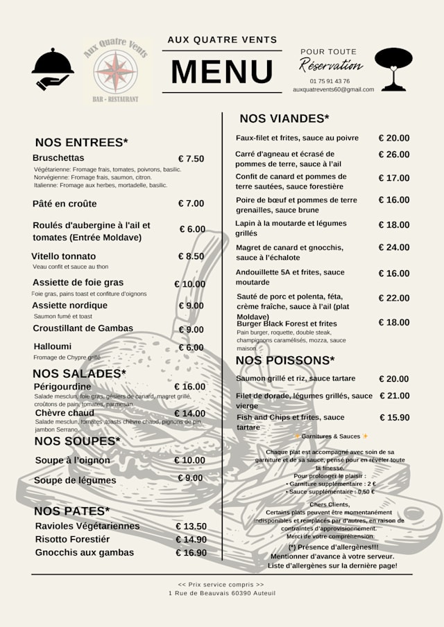PDF Menu page 2