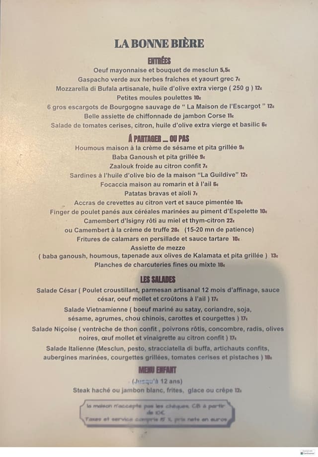 PDF Menu page 2