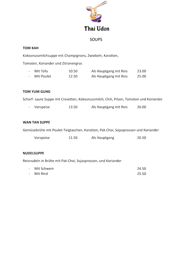 PDF Menu page 2