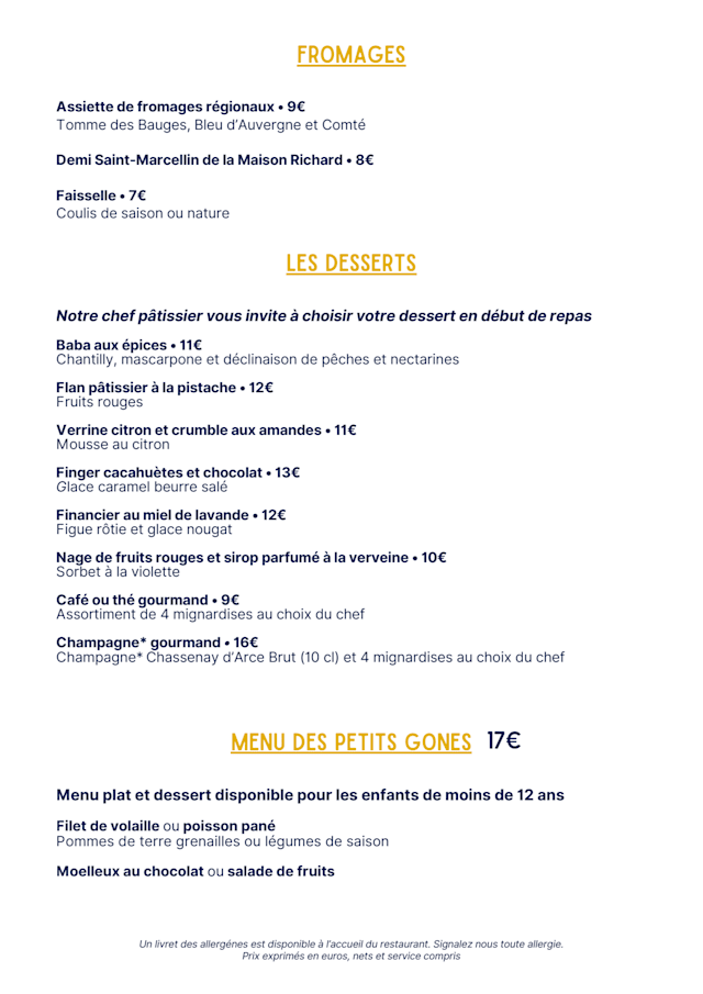 PDF Menu page 2