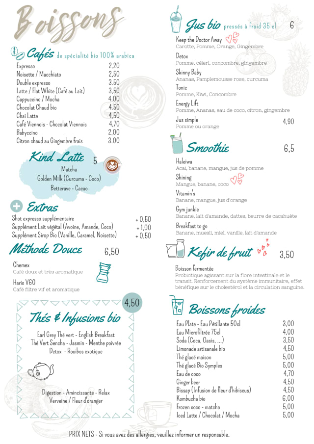 PDF Menu page 2