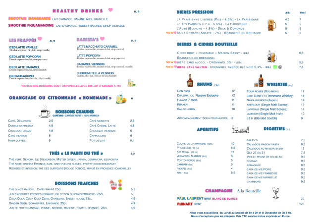 PDF Menu page 2