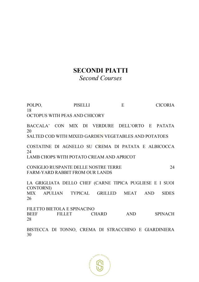 PDF Menu page 2