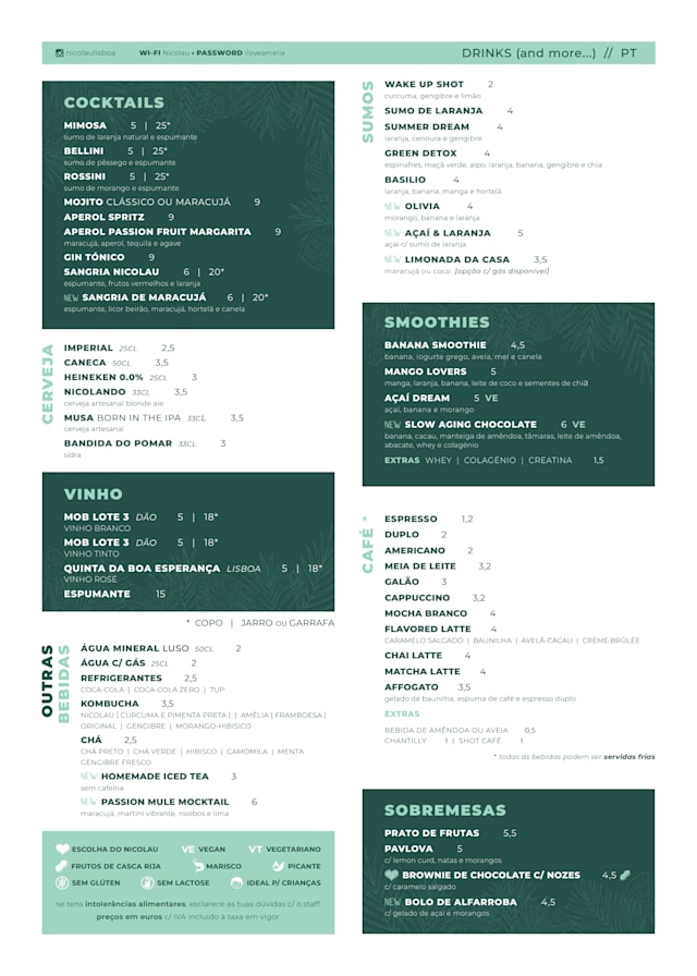PDF Menu page 2