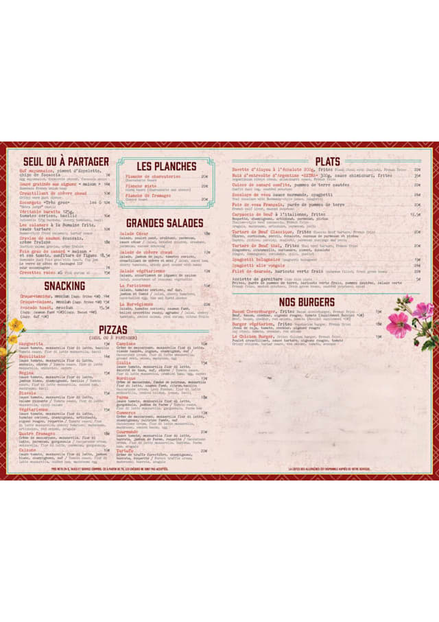 PDF Menu page 2