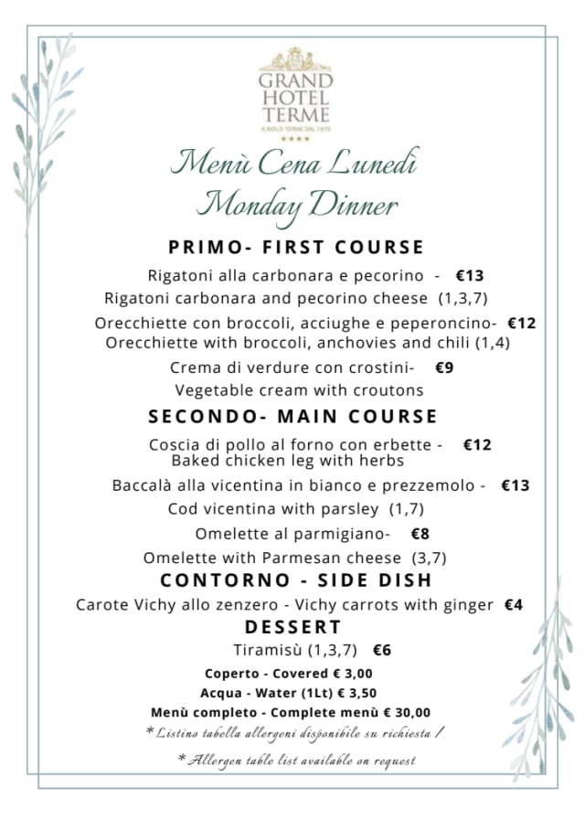 PDF Menu page 2