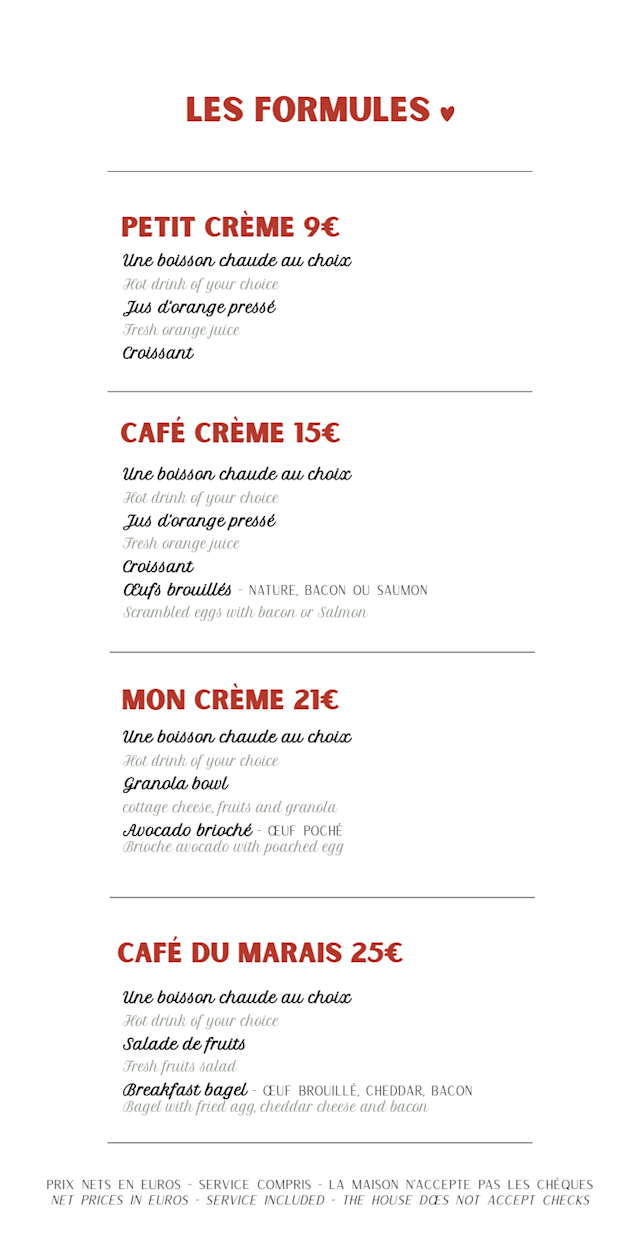 PDF Menu page 2