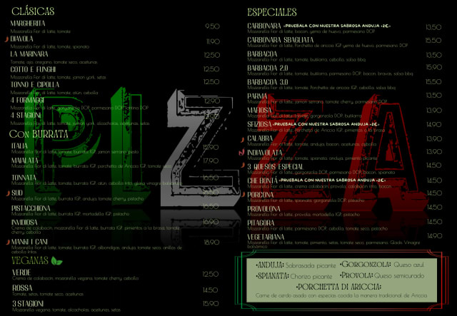 PDF Menu page 2