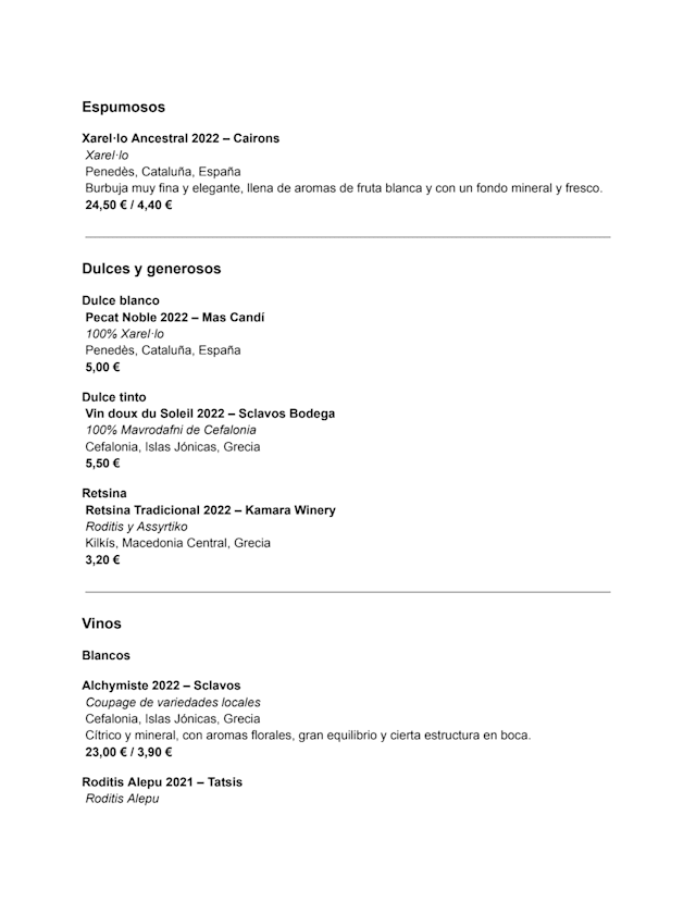 PDF Menu page 2