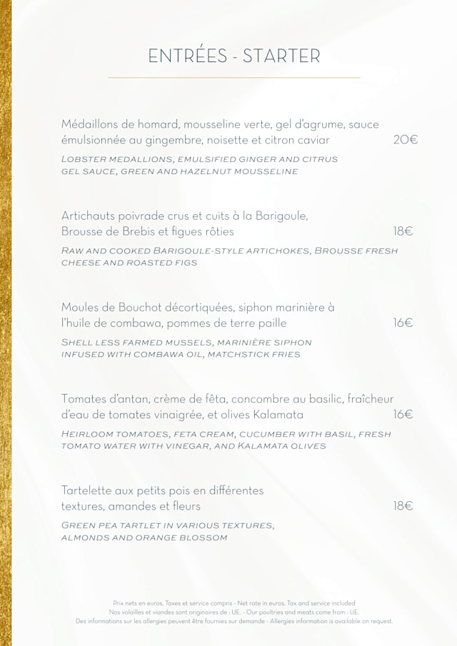PDF Menu page 2