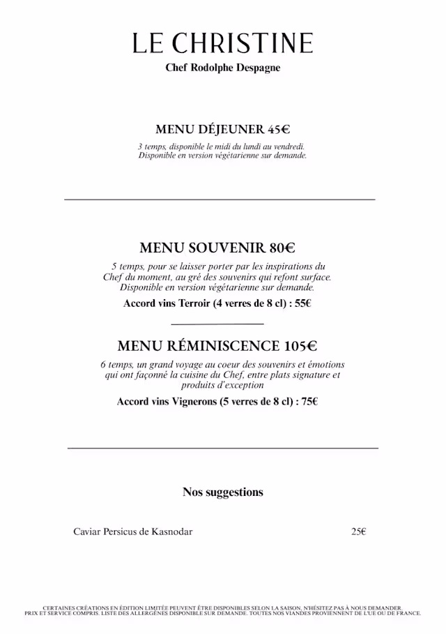 PDF Menu page 2