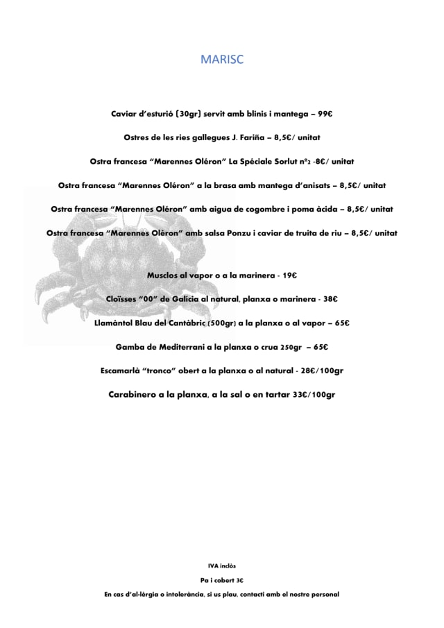 PDF Menu page 2