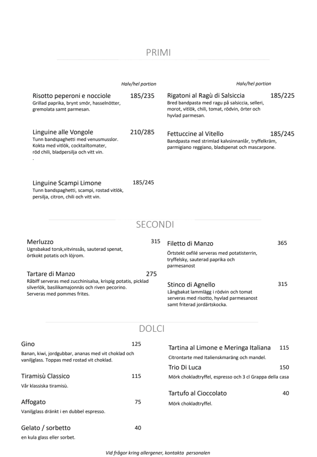 PDF Menu page 2