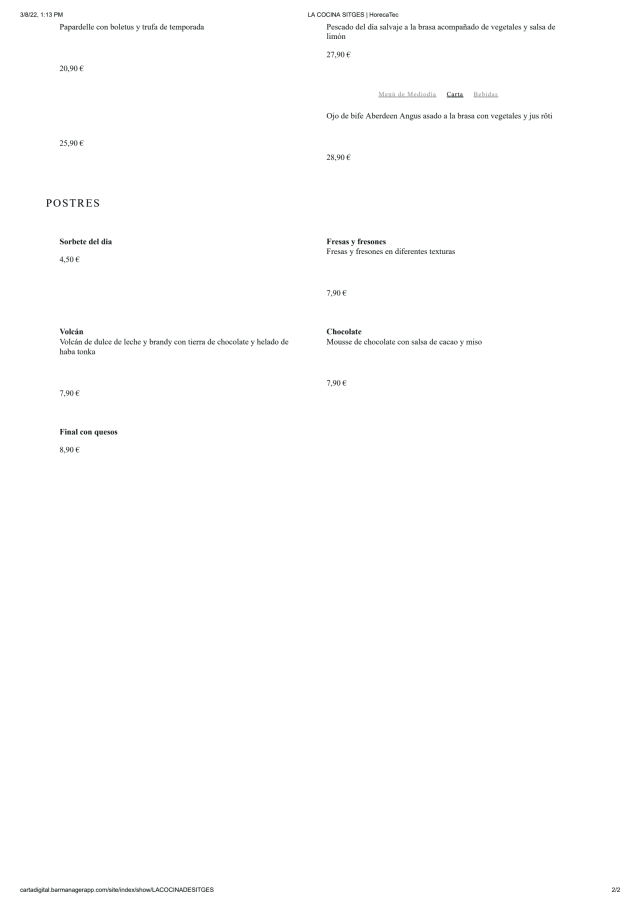 PDF Menu page 2