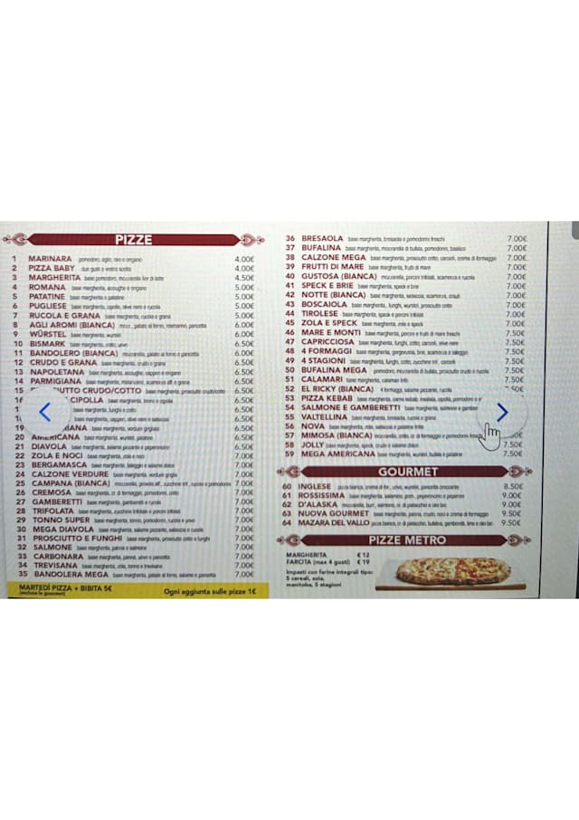 PDF Menu page 2