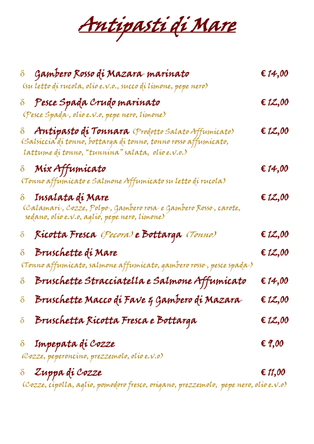PDF Menu page 2