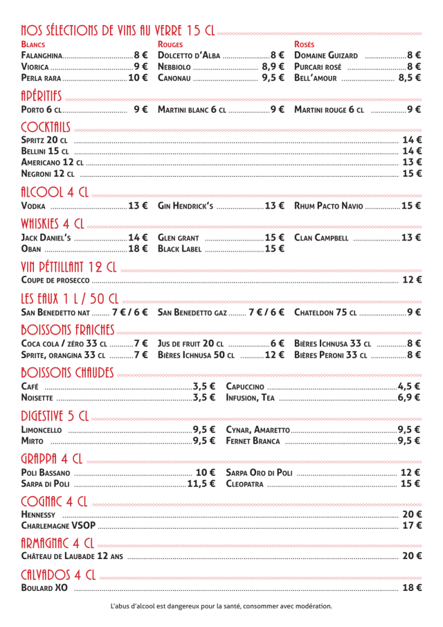 PDF Menu page 2