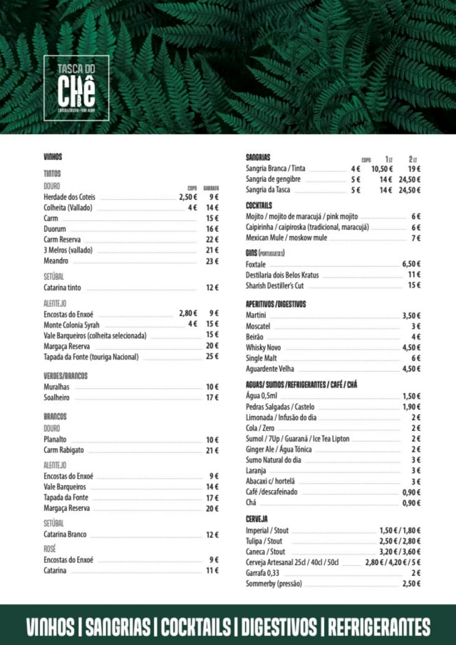 PDF Menu page 2