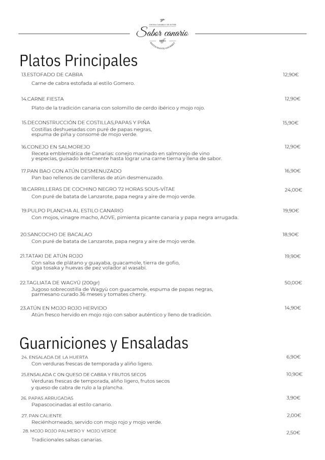 PDF Menu page 2