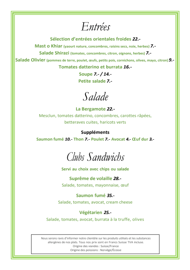 PDF Menu page 2