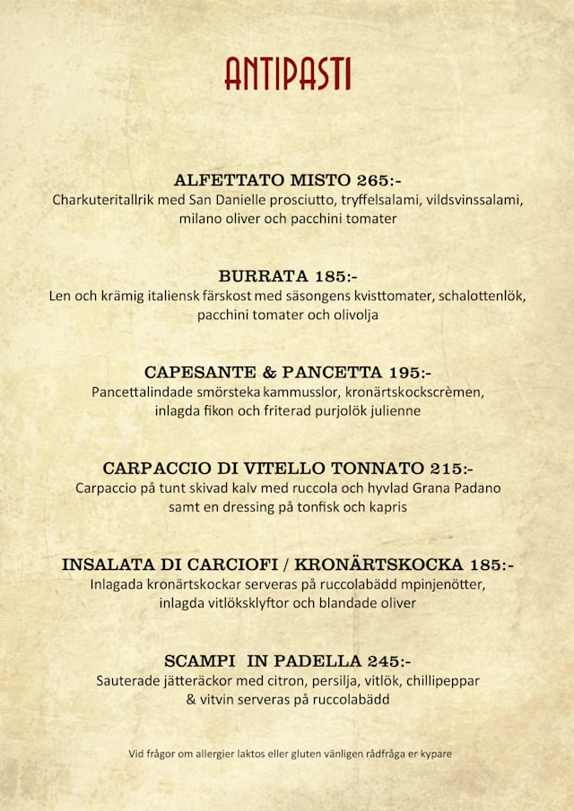 PDF Menu page 2