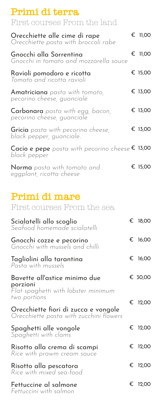 PDF Menu page 2