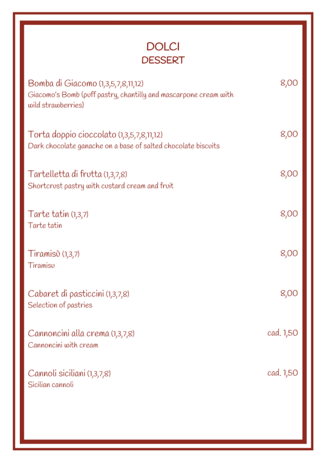 PDF Menu page 2