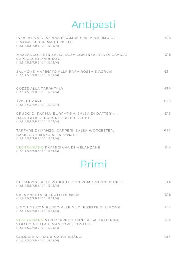 PDF Menu page 2