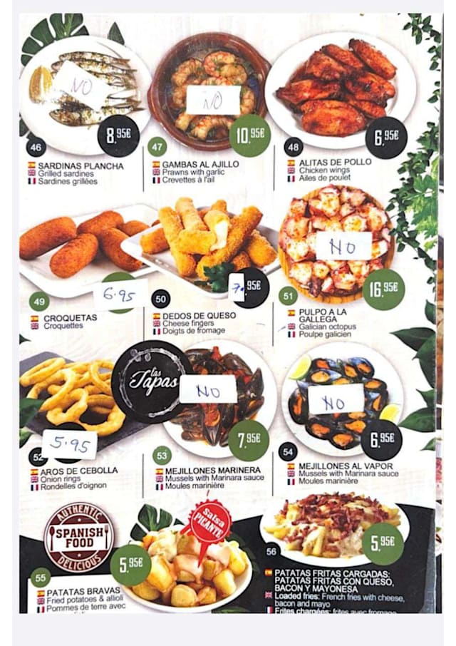 PDF Menu page 2