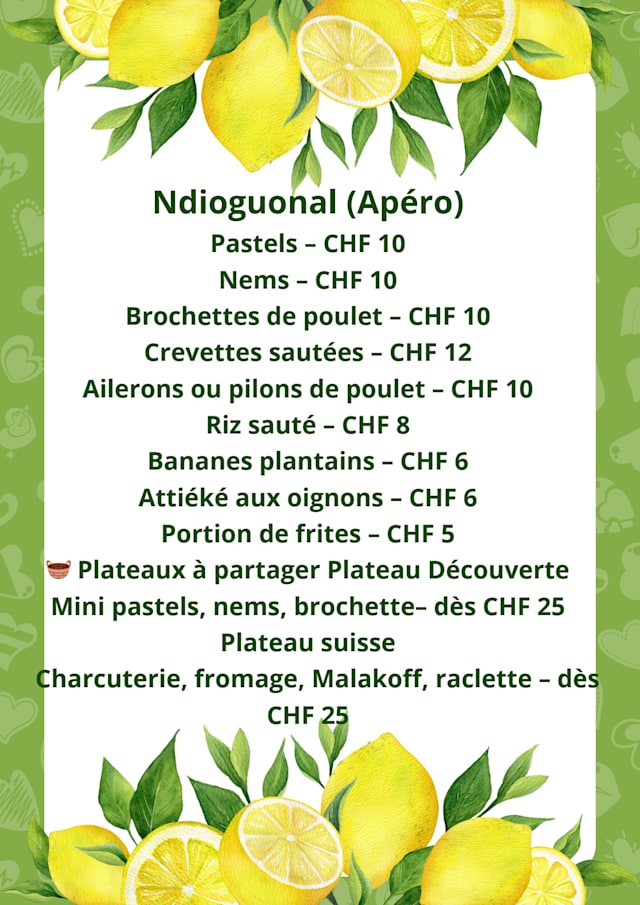 PDF Menu page 2