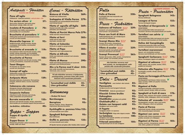 PDF Menu page 2